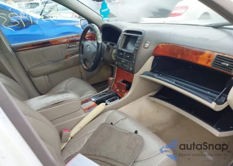 2001 Lexus Ls 430 from USA, damaged, VIN JTHBN30F810019363